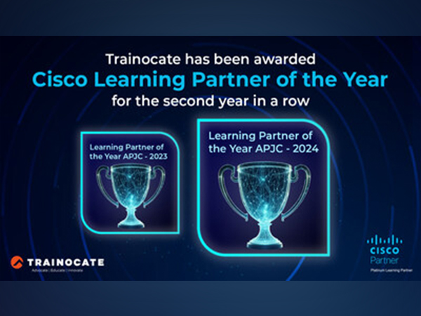 Trainocate Wins 2024 Cisco Learning Partner of the year Award APJC for the 2nd Consecutive Year