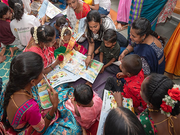 Kahani Kala Khushi initiative (Image source: @reliancefoundation)