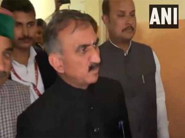 Himachal Pradesh Chief Minister Sukhvinder Singh Sukhu (Photo/ANI)