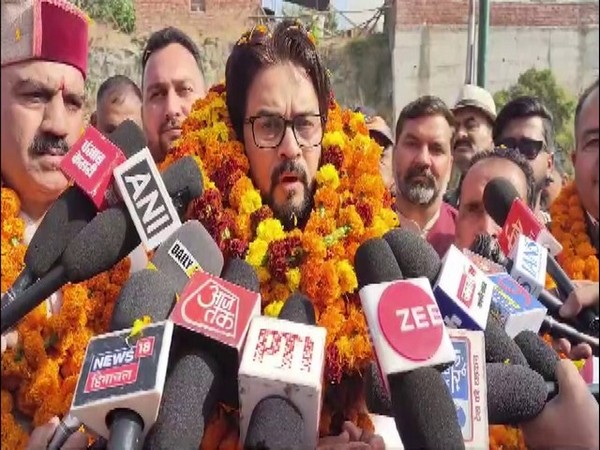 BJP MP Anurag Thakur (Photo/ANI)