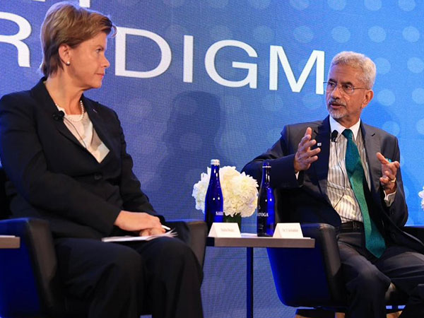 Lativian FM Braze Baiba with EAM S Jaishankar (File Photo/X@DrSJaishankar)