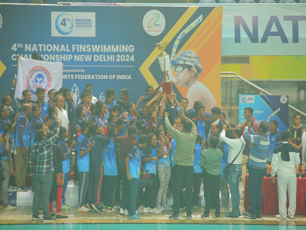 Team West Bengal. (Picture: National Finswimming Championship)