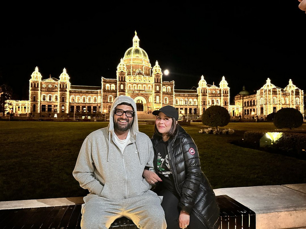 Kapil Sharma with Ginni Chatrath (Image source: Instagram/@kapilsharma)