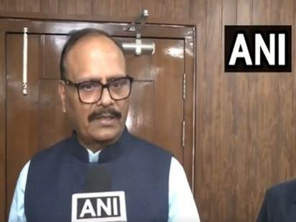 Uttar Pradesh Deputy Chief Minister Brajesh Pathak (Photo/ANI)