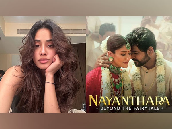 Janhvi Kapoor, Nayanthara: Beyond the Fairy Tale poster (Photo/instagram/@janhvikapoor)