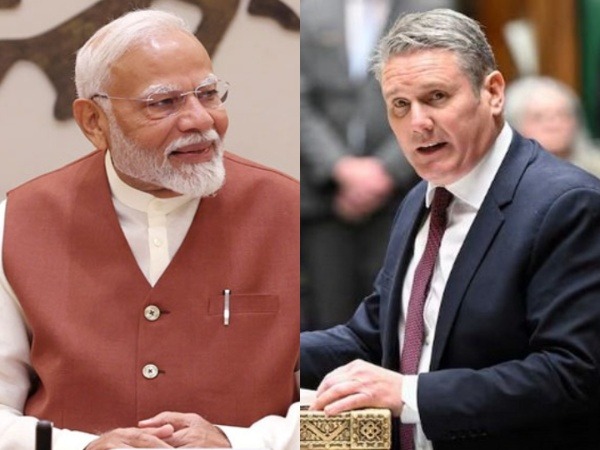 Prime Minister Narendra Modi and Prime Minister of UK, Keir Starmer (Photo: ANI/Reuters)