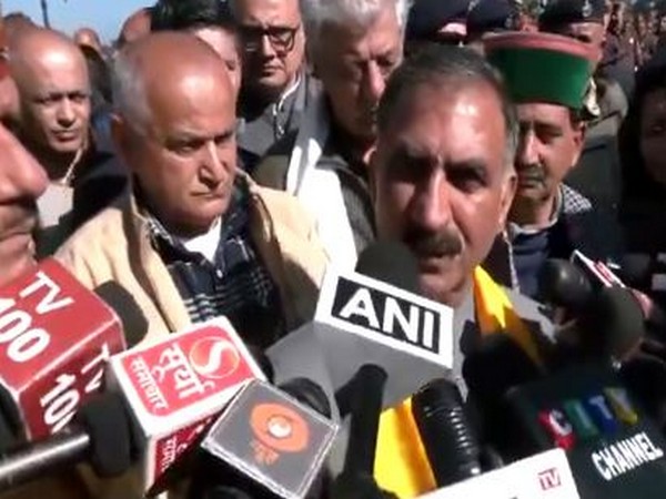 Himachal Pradesh Chief Minister Sukhvinder Singh Sukhu. (Photo/ANI)