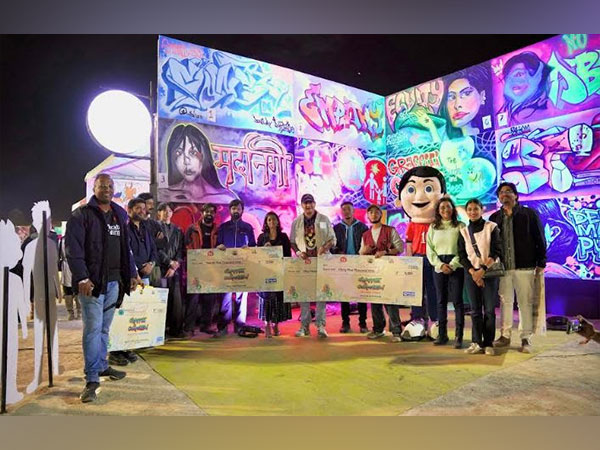 Winners of the vibrant and inspiring graffiti competition based on Durex TBBT’s five pillars-Inclusion, Consent, Protection, Awareness, and Equity-at the Cherry Blossoms Festival 2024