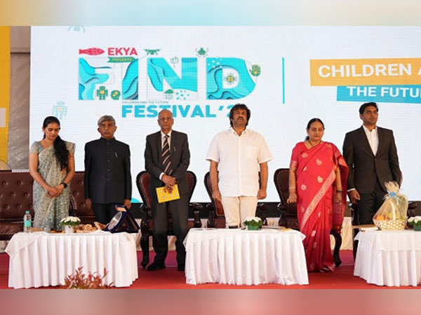 Dignitaries during ‘Ekya Nava Inaugurated as India’s First K-12 School of Innovation, Creativity, and Design at Second Edition of FIND Festival’