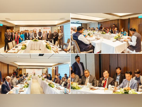 Odisha Industry Roundtable in Singapore (Images: X/@MohanMOdisha)