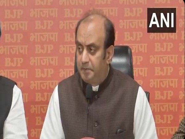 BJP national spokesperson Sudhanshu Trivedi (Photo/ANI)