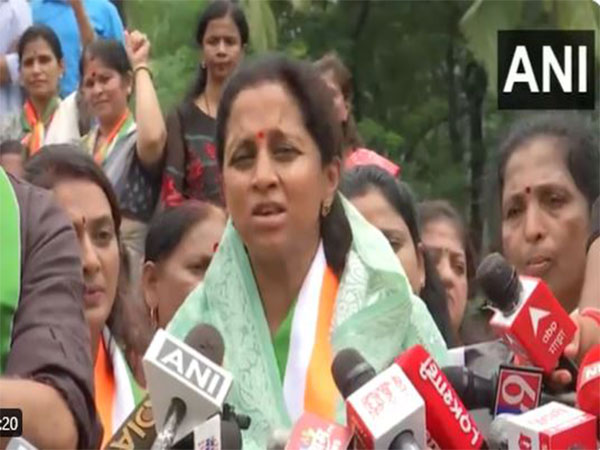 DIA Nationalist Congress Party (SCP) MP Supriya Sule (File Photo/ANI)