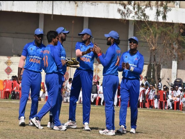 The Indian men's blind cricket team. (Photo- CABI)