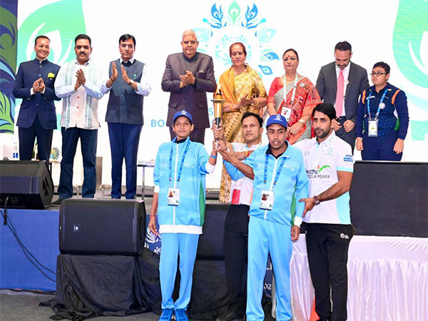 Vice President Jagdeep Dhankhar attended Special Olympics Asia Pacific Bocce and Bowling Competition (Photo/VP's X)