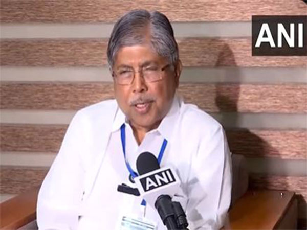 Maharashtra Minister and BJP candidate from Kothrud, Chandrakant Patil (Photo/ANI)