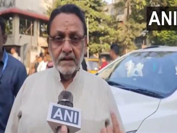 NCP leader and candidate from Mankhurd Shivaji Nagar, Nawab Malik (Photo/ANI) 