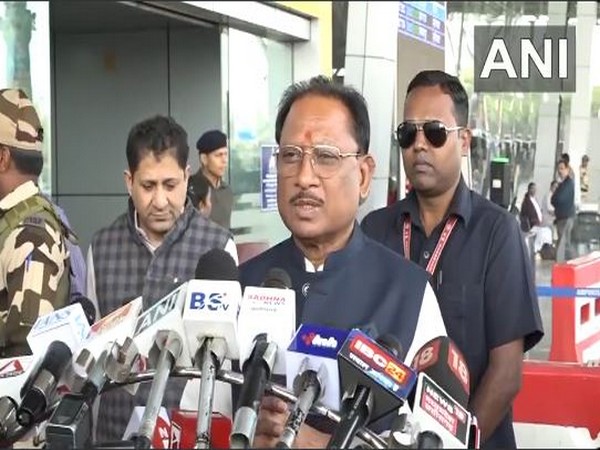  Chhattisgarh Chief Minister Vishnu Deo Sai. (Photo/ANI)