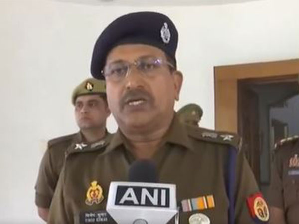 Mainpuri SP Vinod Kumar (Photo/ANI)