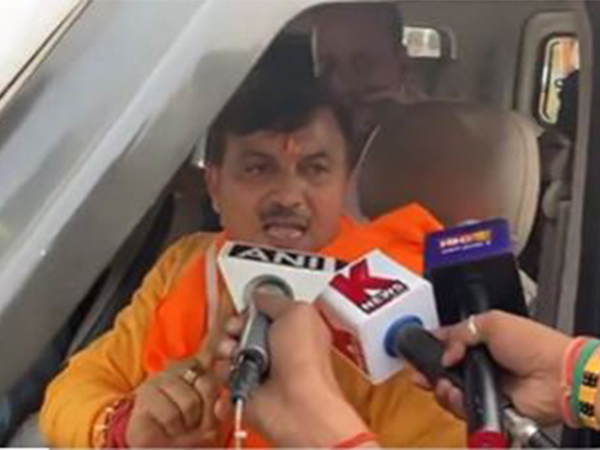 BJP candidate from Sishmau, Suresh Awasthi (Photo/ANI)