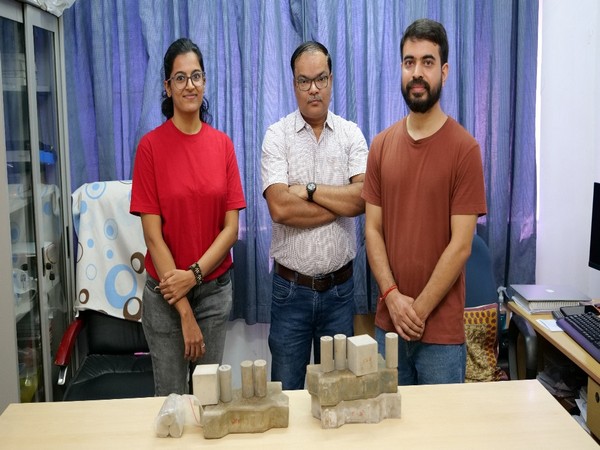 IIT Guwahati research team developed sustainable geopolymer (Photo/ANI)