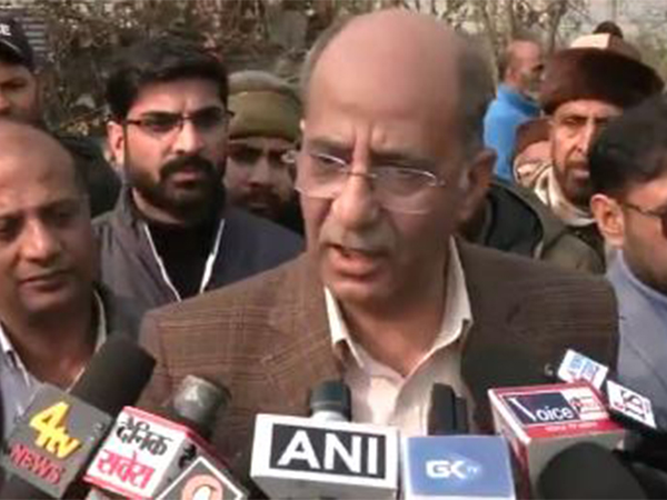 J-K Chief Minister's advisor Nasir Aslam Wani. (Photo/ANI)