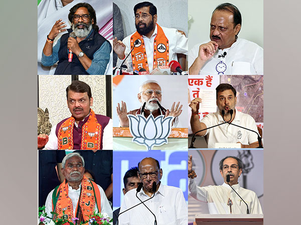 Political leaders held extensive campaign in Jharkhand and Maharashtra polls (Photo/ANI)