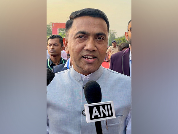 Goa CM Pramod Sawant (Image source/ANI) 