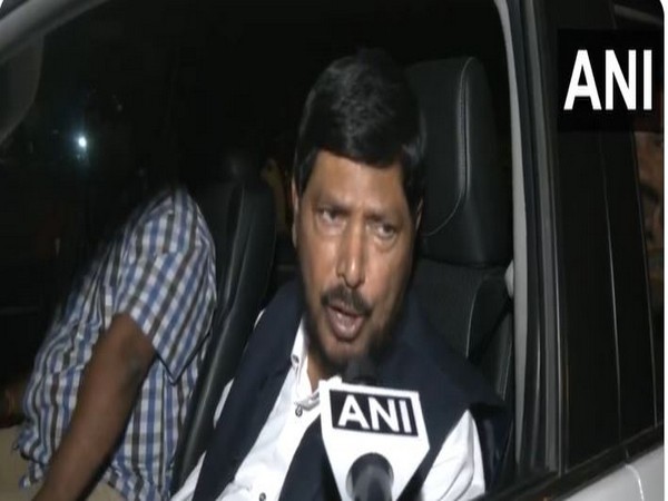 Union Minister and RPI(A) chief Ramdas Athawale (Photo/ANI)