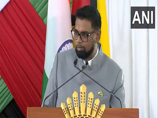 Guyana's President, Irfaan Ali (Photo/ANI)