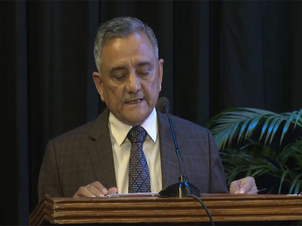 CDS General Anil Chauhan addressing the event (Photo/ANI)