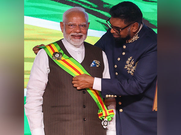 PM Modi awarded highest national award of Guyana, 