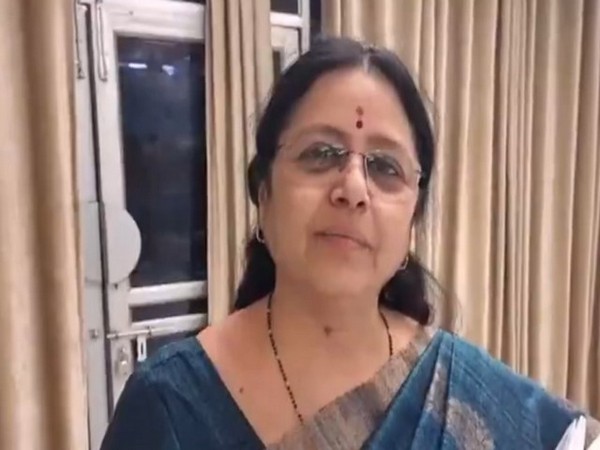  BJP Mahila Morcha National Vice President Medha Kulkarni. (Photo/ANI)
