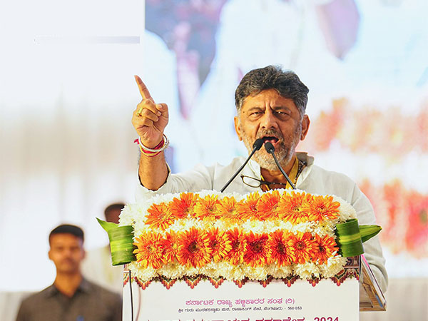 Karnataka Deputy Chief Minister DK Shivakumar (Photo/ANI)
