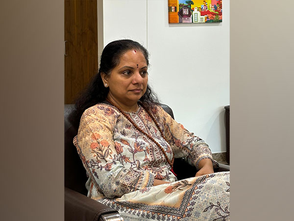 Senior BRS leader K Kavitha (File Photo/ANI)