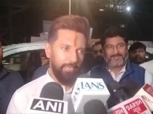 Union Minister Chirag Paswan (Photo/ANI)