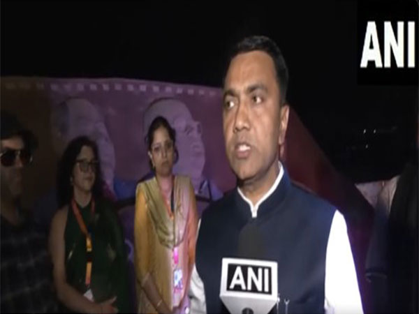 Goa CM Pramod Sawant (Image source/ANI) 