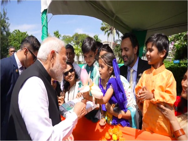 PM Modi at Guyana (Image: X@narendramodi)