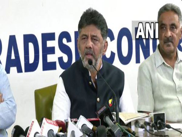 Congress leader and Karnataka Dy CM DK Shivakumar (Photo/ANI)