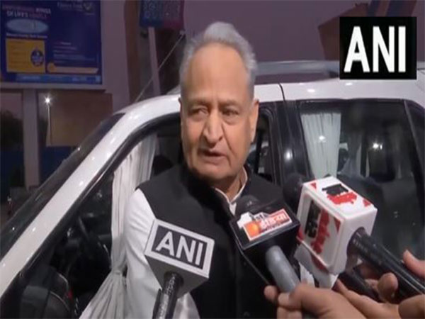 Former Chief Minister of Rajasthan and Congress leader Ashok Gehlot (Photo/ANI)