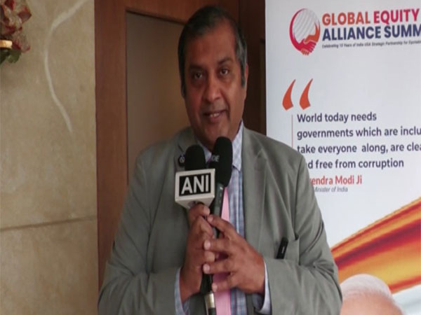 Nissin Rubin speaks on India’s harmonious legacy at AIAM’s launch event in Maryland. (Photo: ANI)