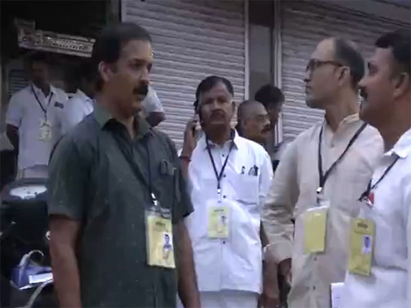 Election officials at a counting centre in Palakkad (Photo/ANI)