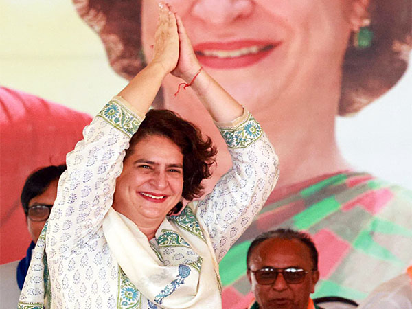 Congress candidate Priyanka Gandhi Vadra (Photo/ANI)