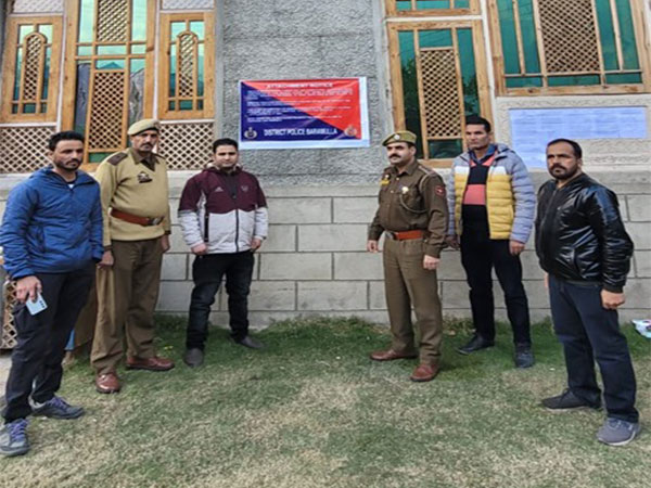 Baramulla Police attaches properties worth Rs 1.72 crore of notorious drug peddler (photo/ANI)