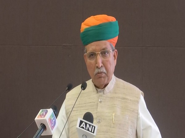 Union Minister of State (MoS) for Law and Justice Arjun Ram Meghwal (Photo/ANI)
