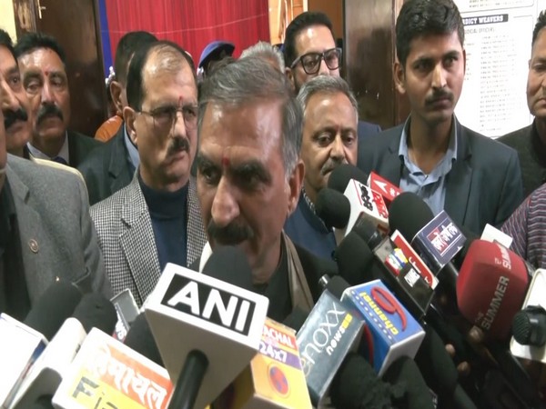  Himachal Pradesh Chief Minister Sukhvinder Singh Sukhu (Photo/ANI)