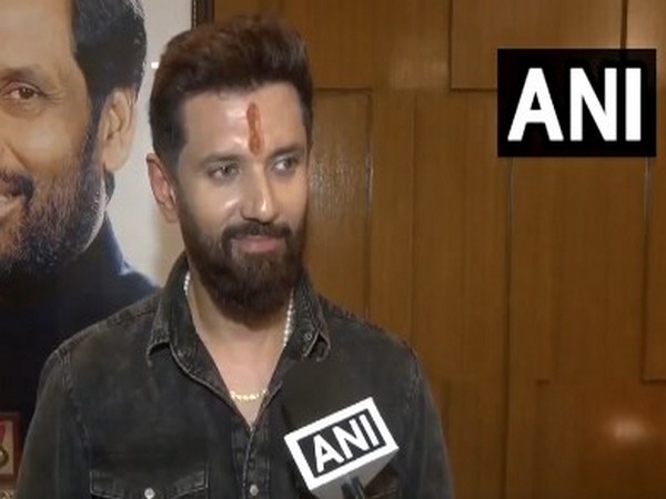 Union Minister Chirag Paswan (Photo/ANI)