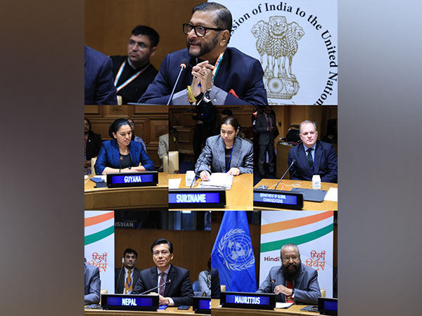 UN celebrated Hindi Diwas in New York on Friday (Photo/@IndiaUNNewYork)