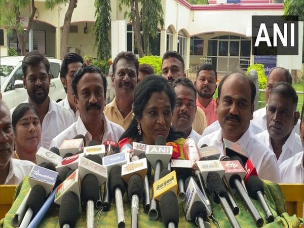 Bharatiya Janata Party (BJP) leader Tamilisai Soundararajan (Photo/ANI) 