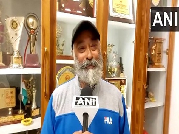 Rishabh Pant's childhood coach Avatar Singh. (Picture: ANI)
