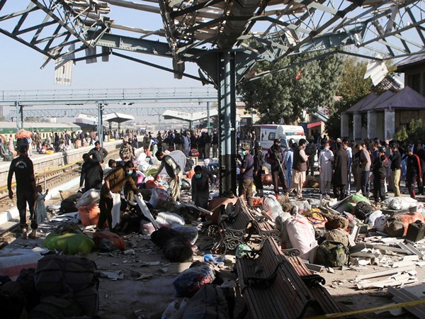 Quetta Railway Station blast (Photo/Reuters)